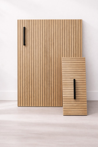 Wood striped mfc - striped,