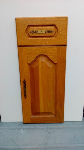 Solid light oak kitchen - light,